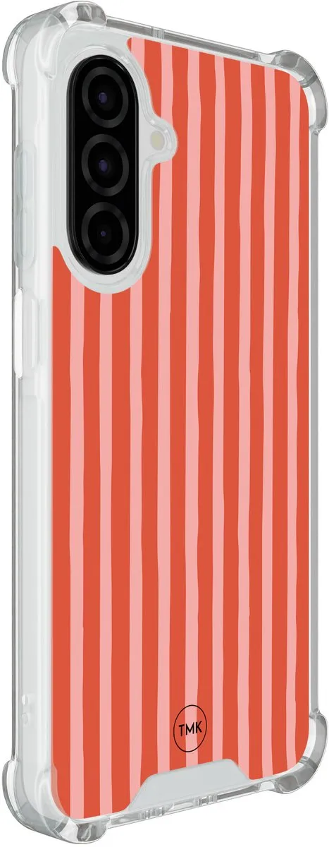 Casevibes Shockproof Hoesje Samsung Galaxy A26 S/A26/S/003 - Streepjes - Transparant