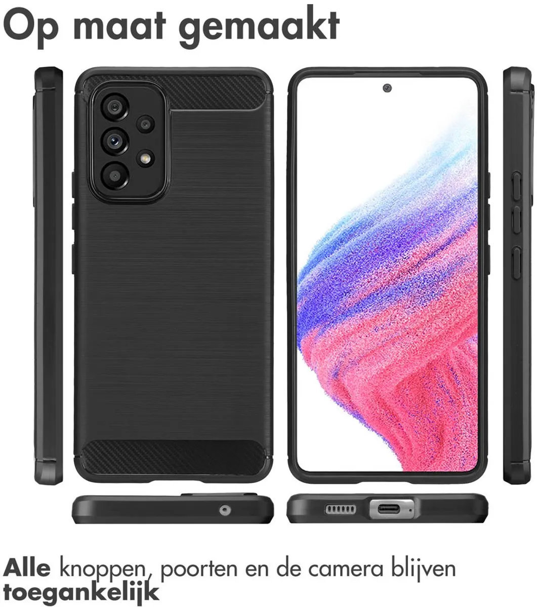 Imoshion Hoesje Samsung Galaxy A53 - Zwart