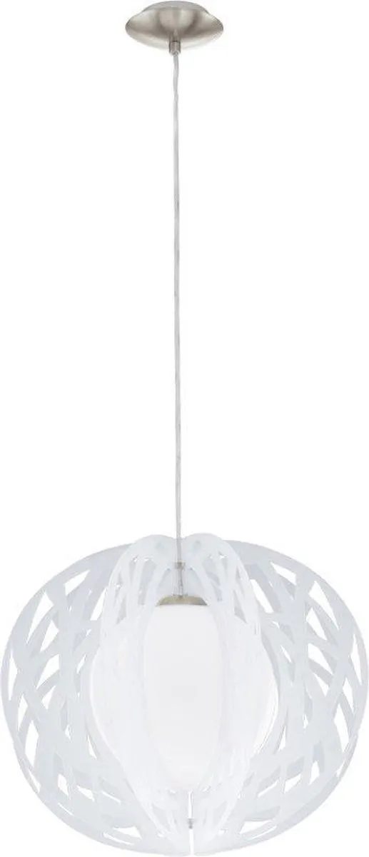 Eglo Forca Hanglamp 1 Licht 60W - Nikkel Mat Ø400mm - afbeelding 5 van 6