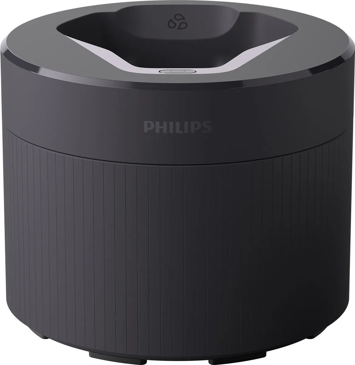 Philips Quick Clean Pod - QCP10/01 - Reinigingsstation Voor Scheerapparaten + 1 cartridge - Zwart