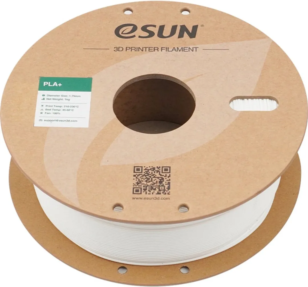 ESUN PLA+ Filament 1.75mm Melkwit 1kg