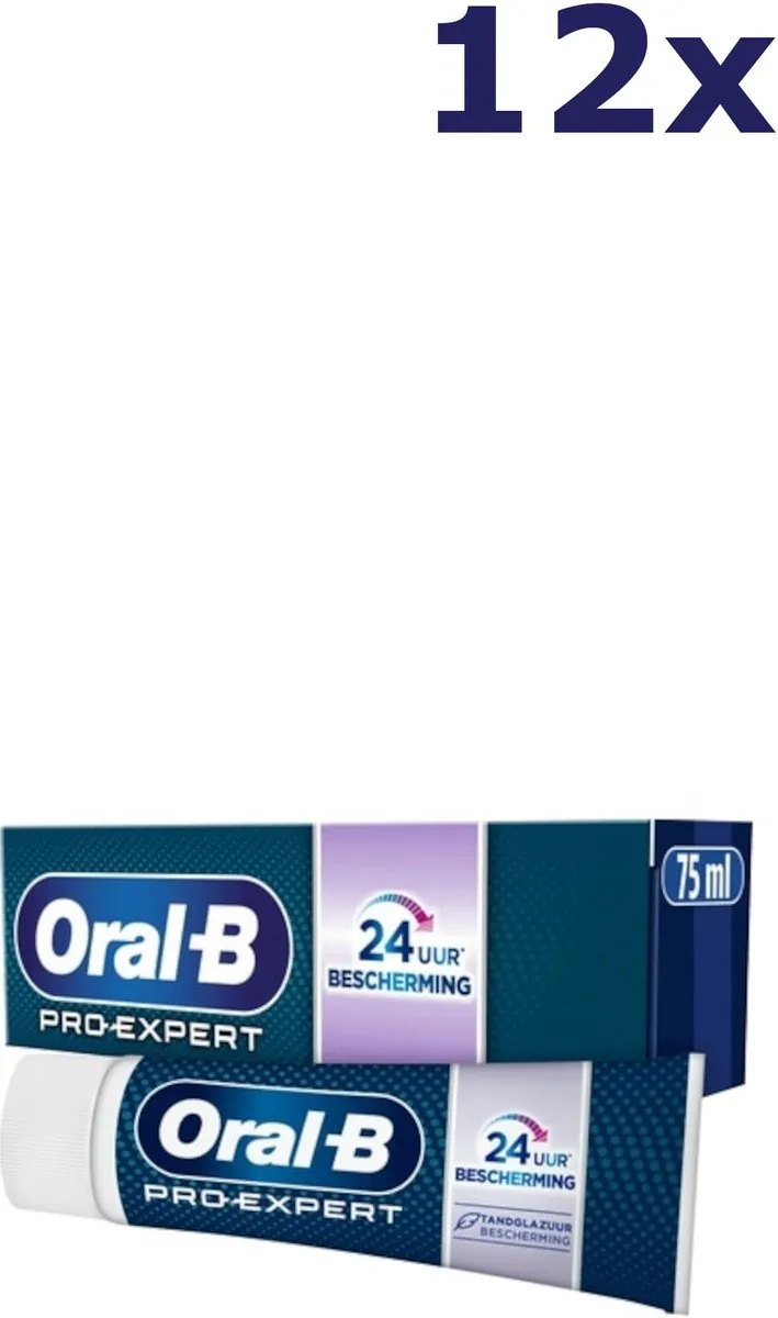 Oral-B Pro-Expert Sterk Glazuur Tandpasta 12x75ml