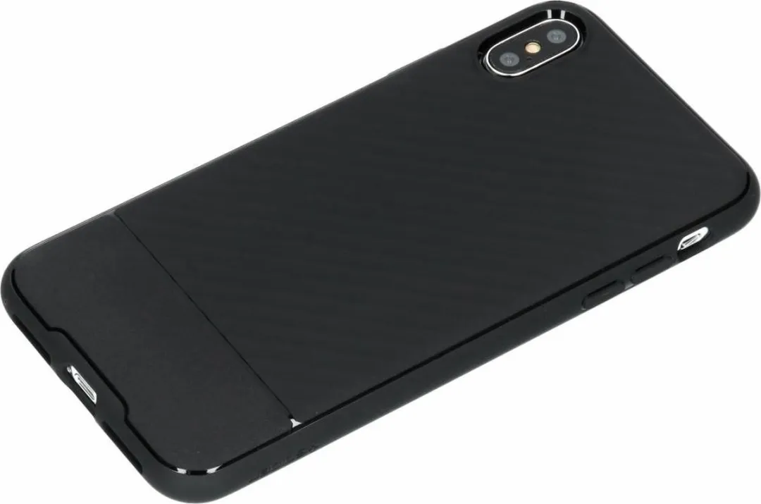 Spigen Core Armor Case iPhone XS Max - Zwart