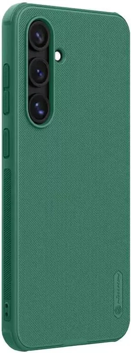 Nillkin Frosted Shield Hoesje Samsung Galaxy S24 FE - MagSafe - Donker Groen