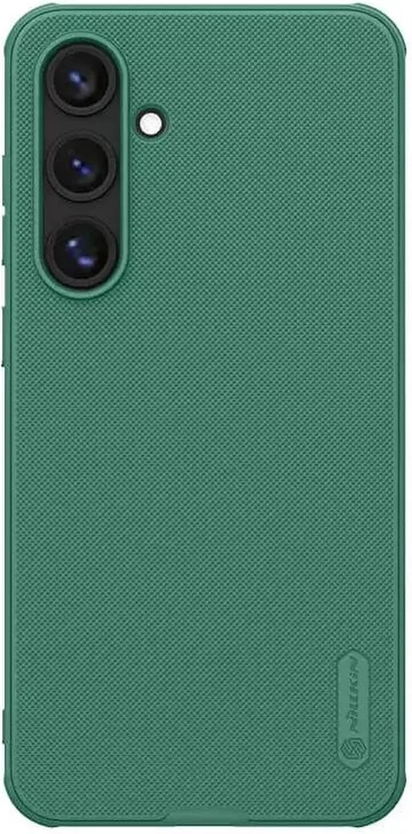 Nillkin Frosted Shield Hoesje Samsung Galaxy S24 FE - MagSafe - Donker Groen