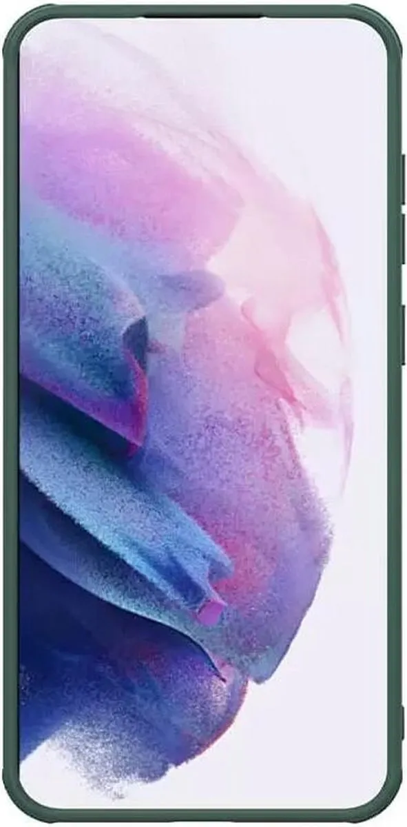 Nillkin Frosted Shield Hoesje Samsung Galaxy S24 FE - MagSafe - Donker Groen