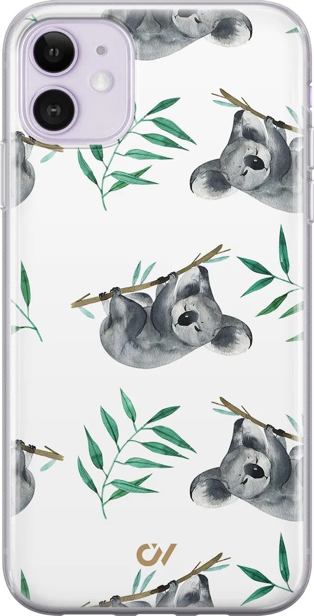 Casevibes Hoesje iPhone 11 Koala Print