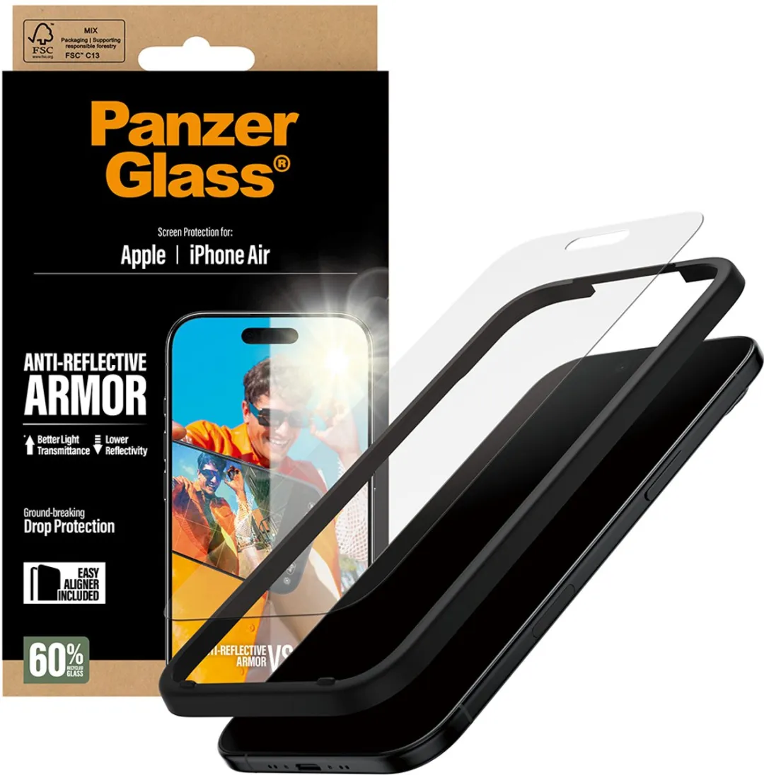 PanzerGlass Anti-Reflective Armor iPhone 15 Pro Max Schermbeschermer