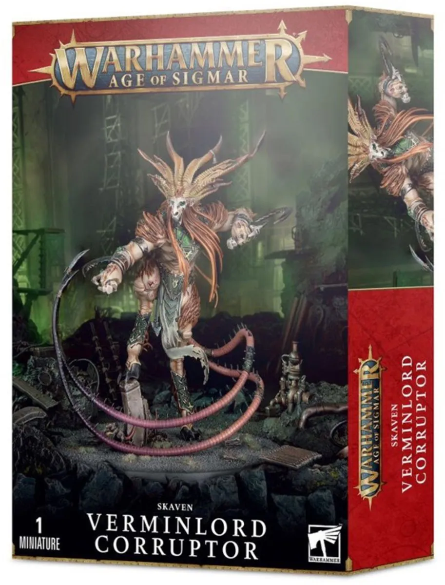 Games Workshop Skaven Pestilence Verminlord Corruptor - 62 Onderdelen