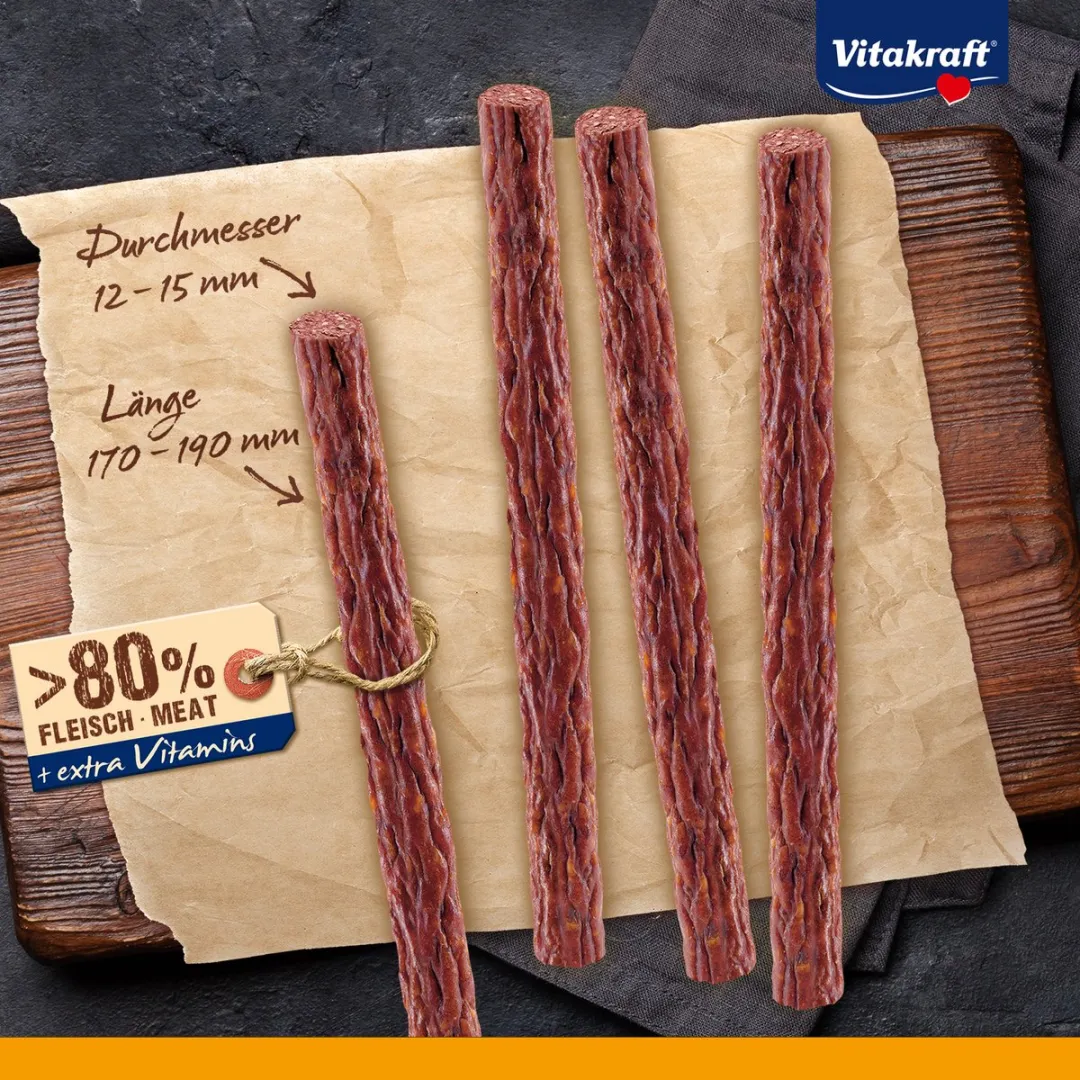 Vitakraft Beef Stick XXL Kalkoen - 15x30g