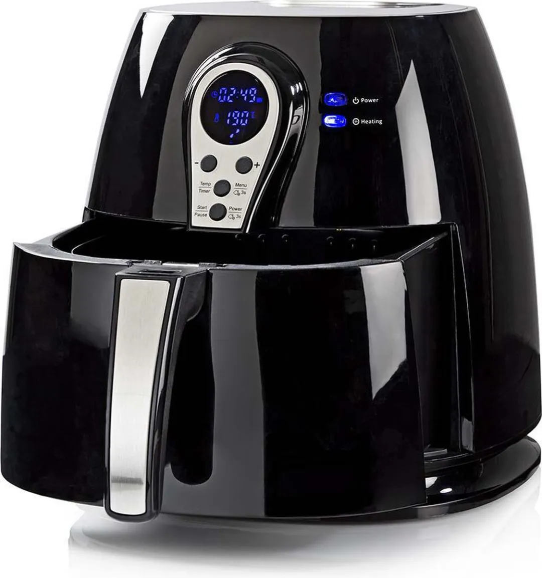 Nedis Heteluchtfriteuse 3L Digitaal - 1400W - Zwart - afbeelding 6 van 6