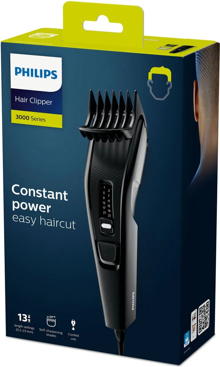 Philips HairClipper HC3510/15 Tondeuse - Zwart