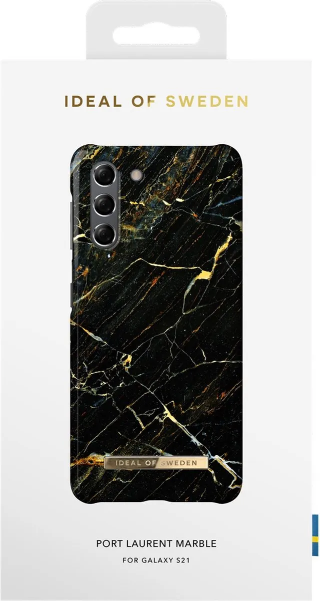 iDeal of Sweden Fashion Case Samsung Galaxy S21 - Goud/Zwart