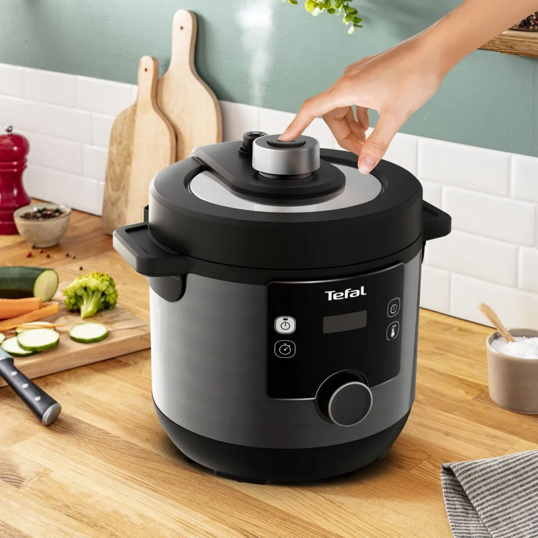 Tefal Turbo Cuisine & Fry CY7788 Multicooker 7L - 15 Programma's - Grijs/Zwart