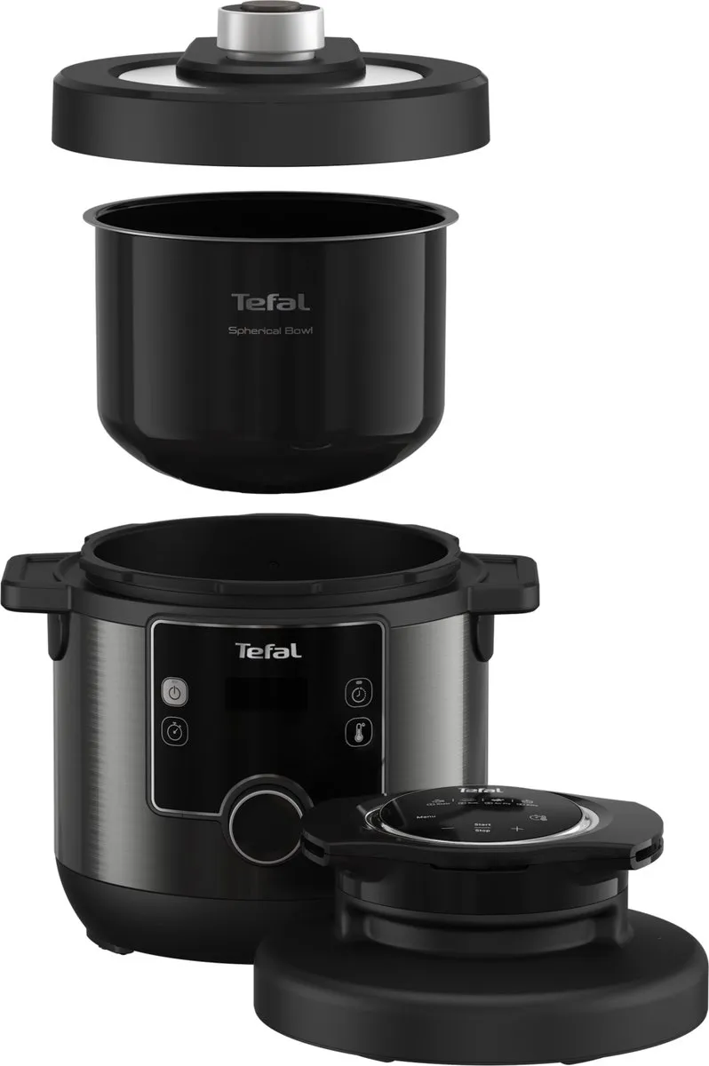 Tefal Turbo Cuisine & Fry CY7788 Multicooker 7L - 15 Programma's - Grijs/Zwart