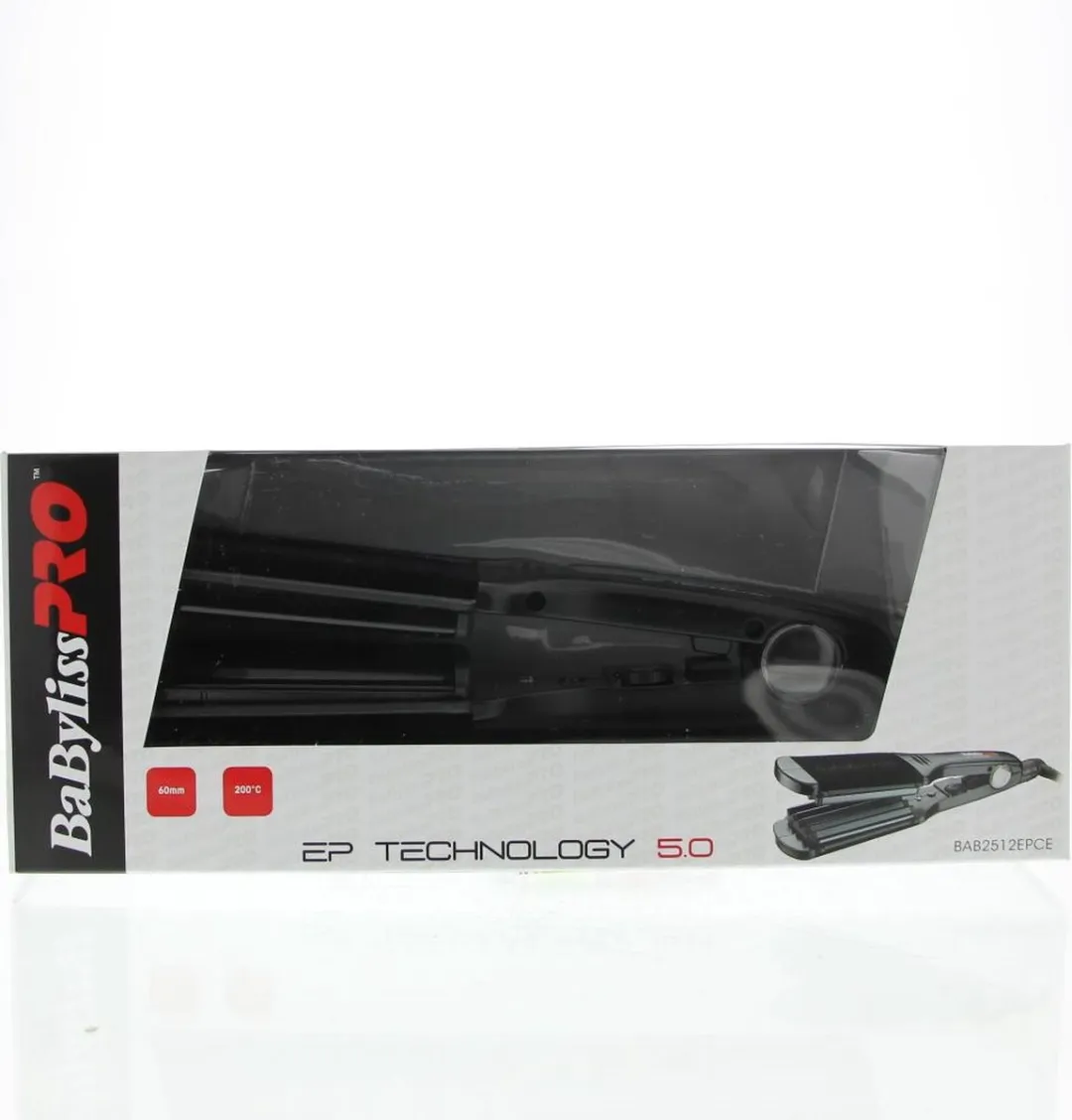 BaBylissPRO BAB2512EPCE Wafeltang 60mm - Zwart