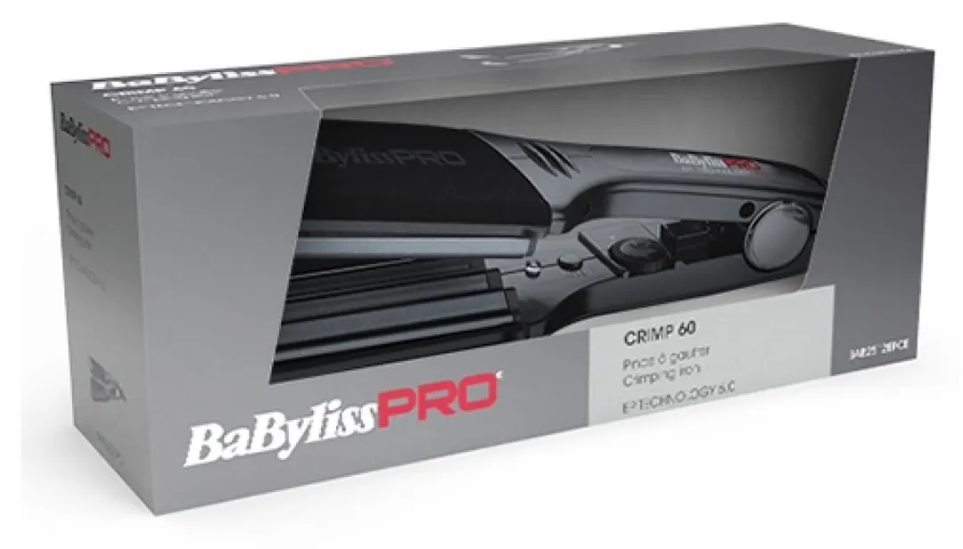 BaBylissPRO BAB2512EPCE Wafeltang 60mm - Zwart