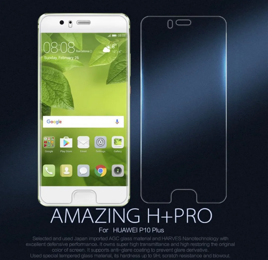 Nillkin Amazing H+ PRO Glasbeschermer Huawei P10 Plus - 9H Nano
