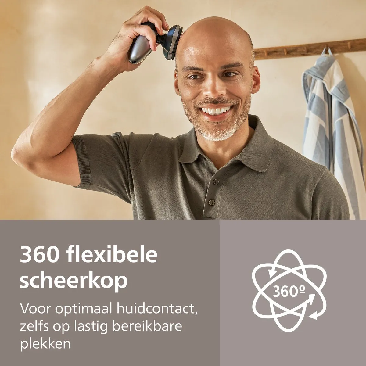 Philips Series 7000 HS7980/15 Scheerapparaat Hoofd - Black - 4 Mesjes