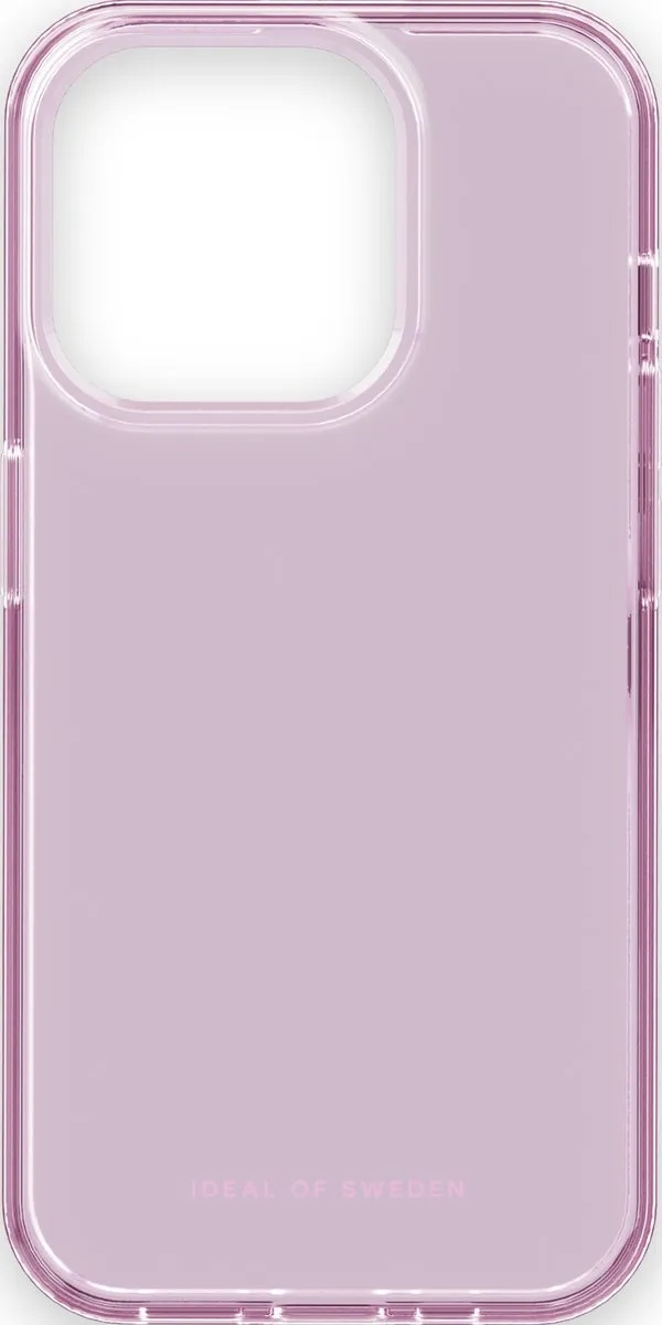 iDeal of Sweden Clear Case iPhone 15 Pro Light Pink