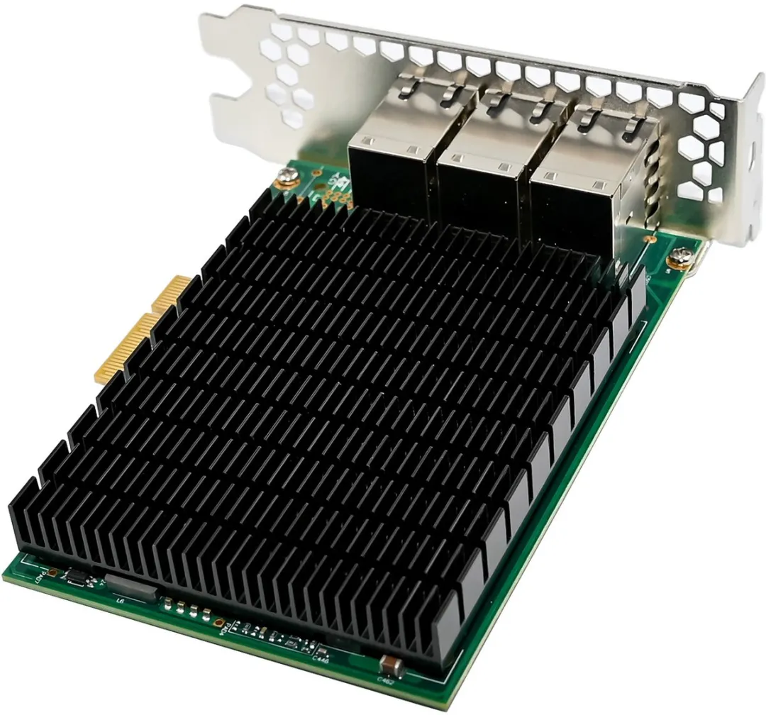 InLine 51127C 6-poorts Gigabit Netwerkkaart - Zwart
