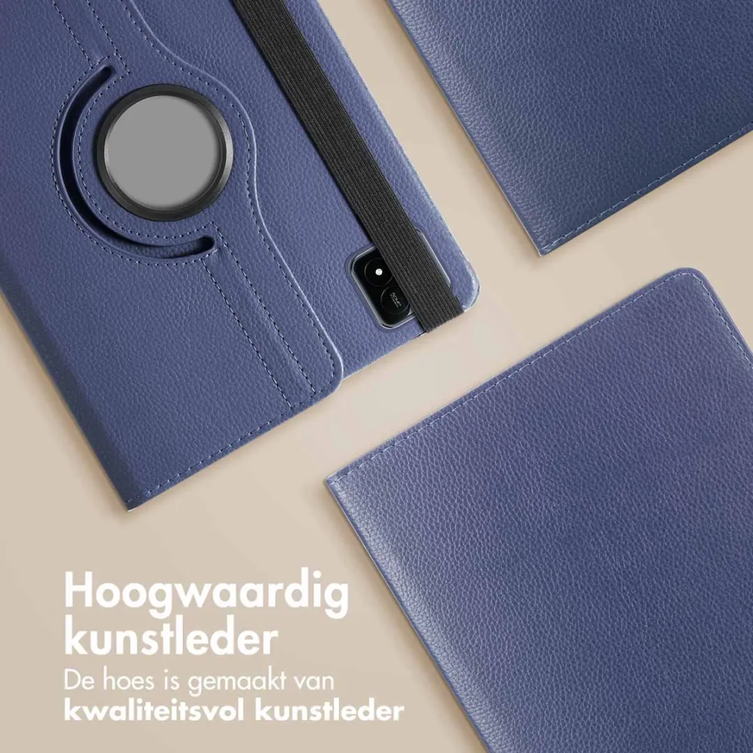 Imoshion SH00074530 Tablethoes - Xiaomi Pad 6S Pro 12.4 - Donkerblauw - afbeelding 6 van 6