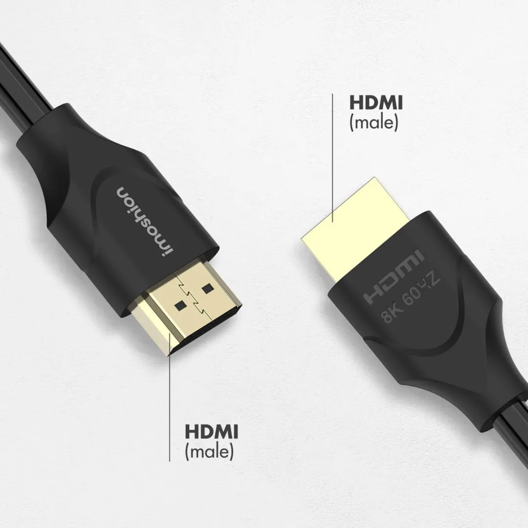 imoshion SH00066044 HDMI 2.1 Kabel 1.5m - Zwart