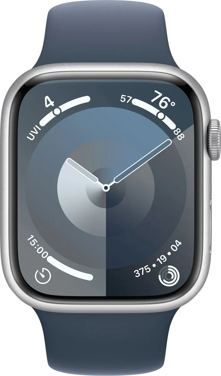 Apple Watch Series 9 45mm Zilver