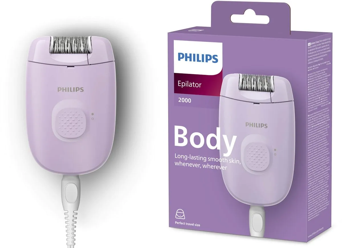 Philips Epilator Body BRE238/00 - Paars