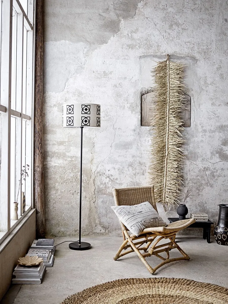 Bloomingville Selita Vloerlamp - Zwart