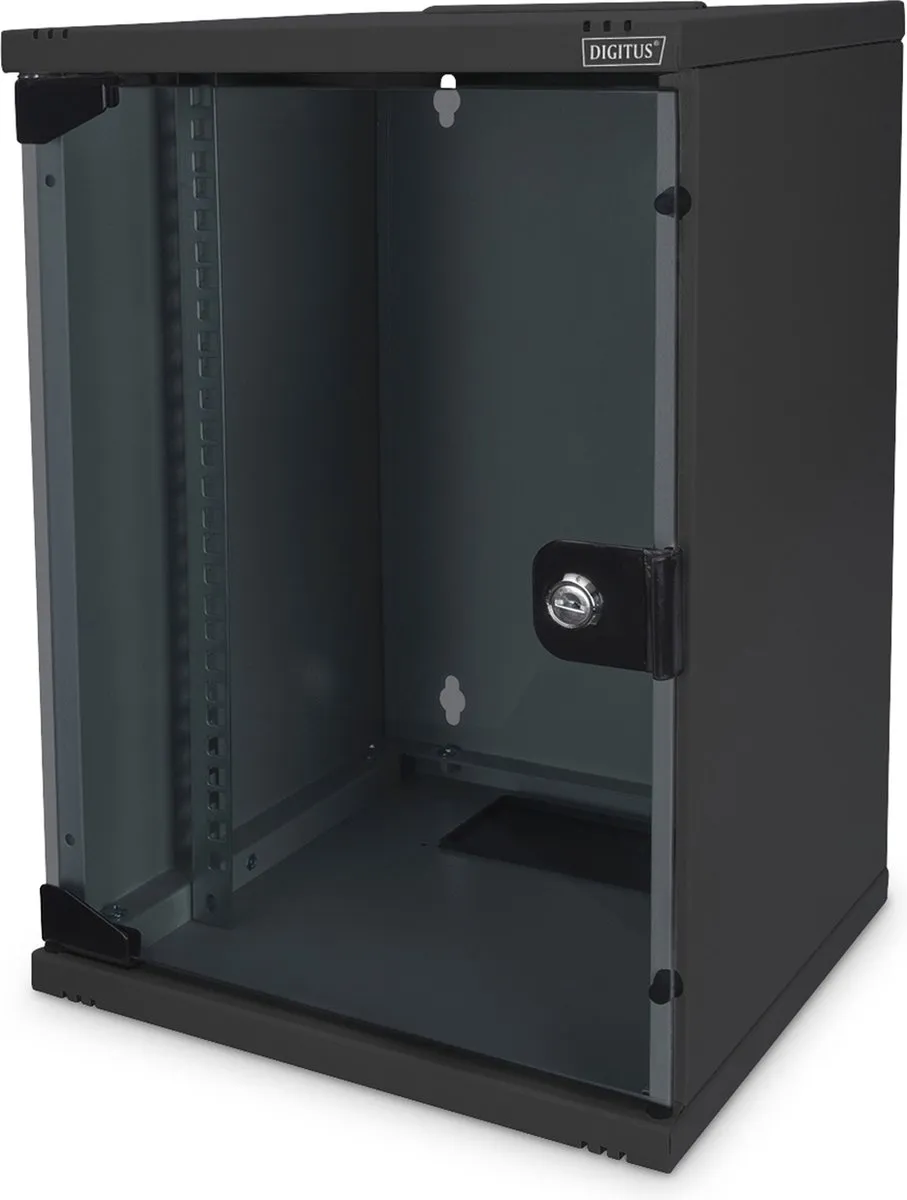 Digitus DN-10-09U-B Wandkast 9HE - Zwart