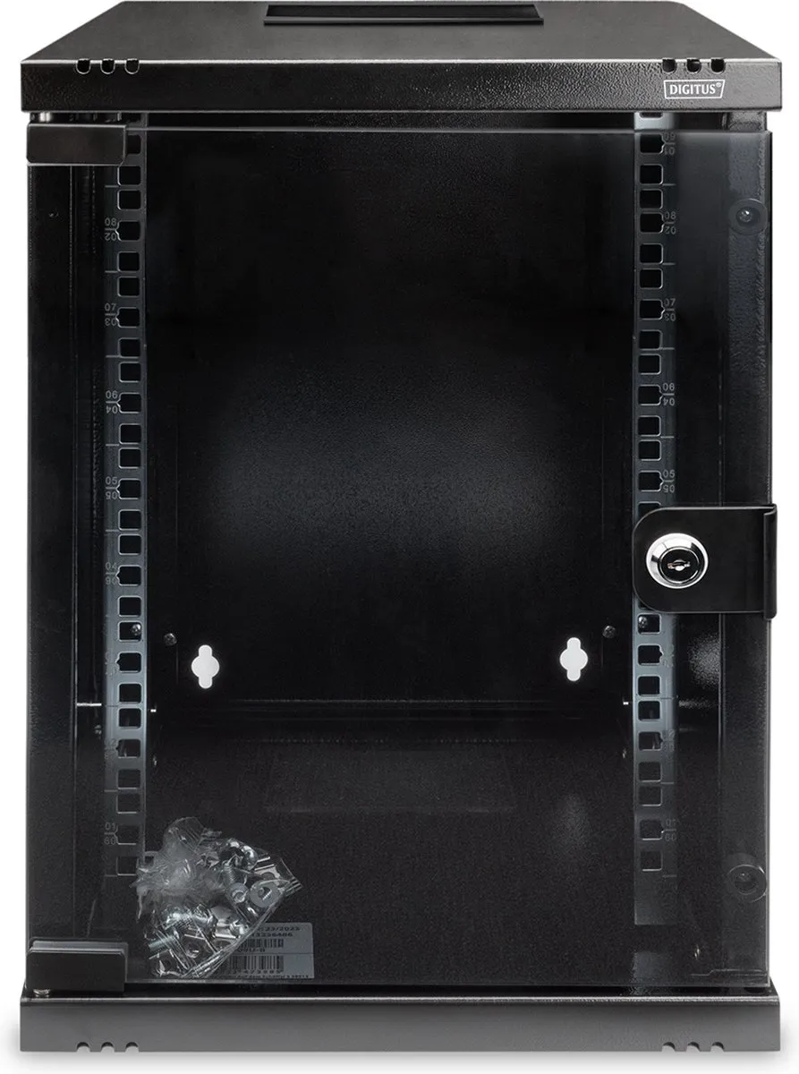 Digitus DN-10-09U-B Wandkast 9HE - Zwart