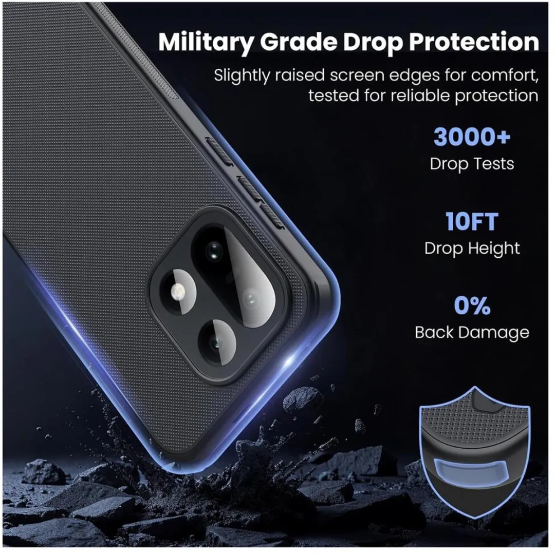 Nillkin Frosted Shield Hoesje OnePlus 15 - MagSafe - Zwart - afbeelding 6 van 6
