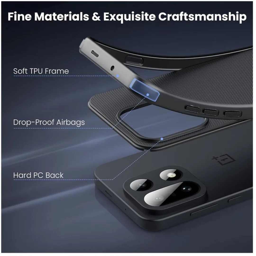 Nillkin Frosted Shield Hoesje OnePlus 15 - MagSafe - Zwart
