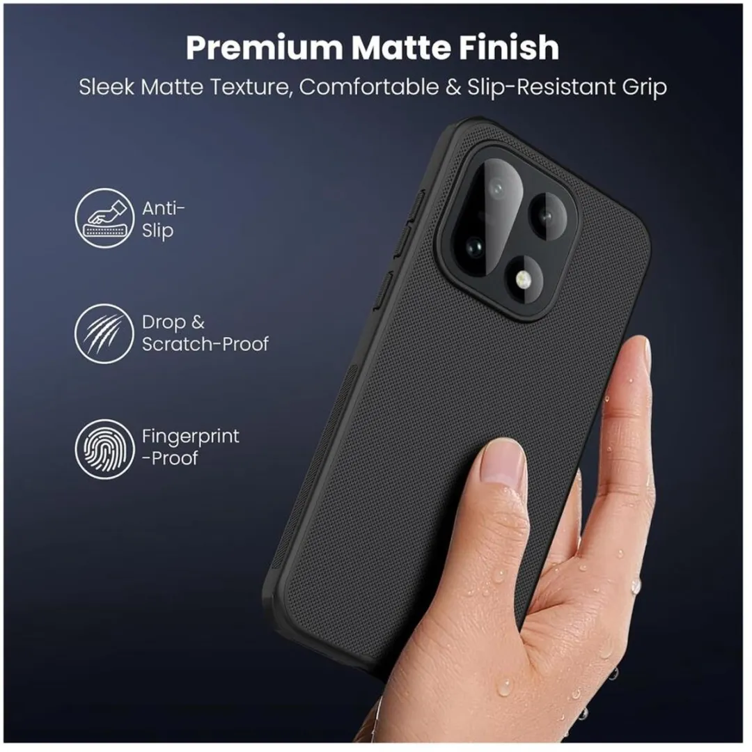 Nillkin Frosted Shield Hoesje OnePlus 15 - MagSafe - Zwart