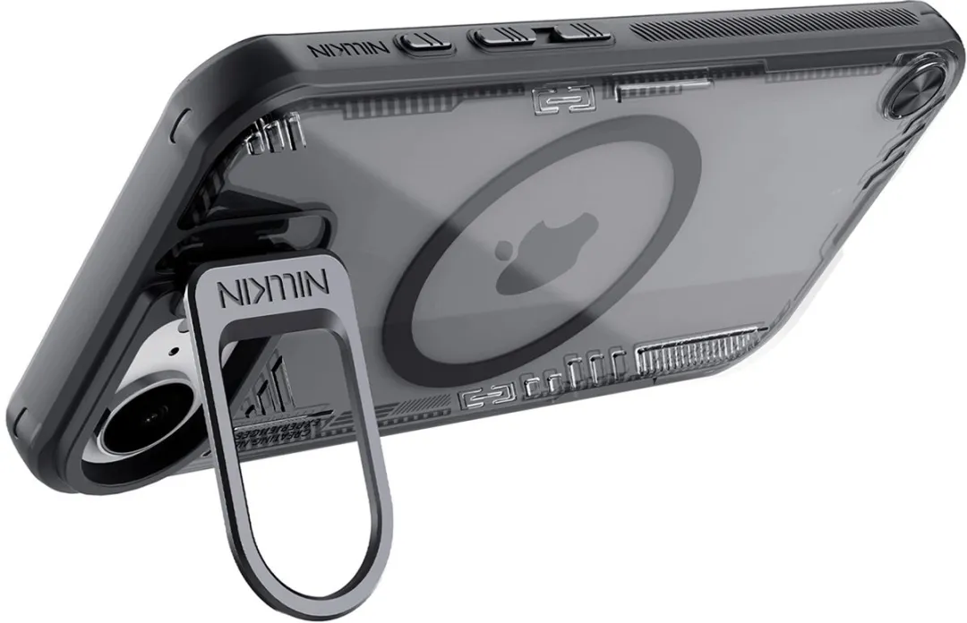 Nillkin Iceblade Prop Magnetische Hoes iPhone 16E - Zwart - afbeelding 2 van 6