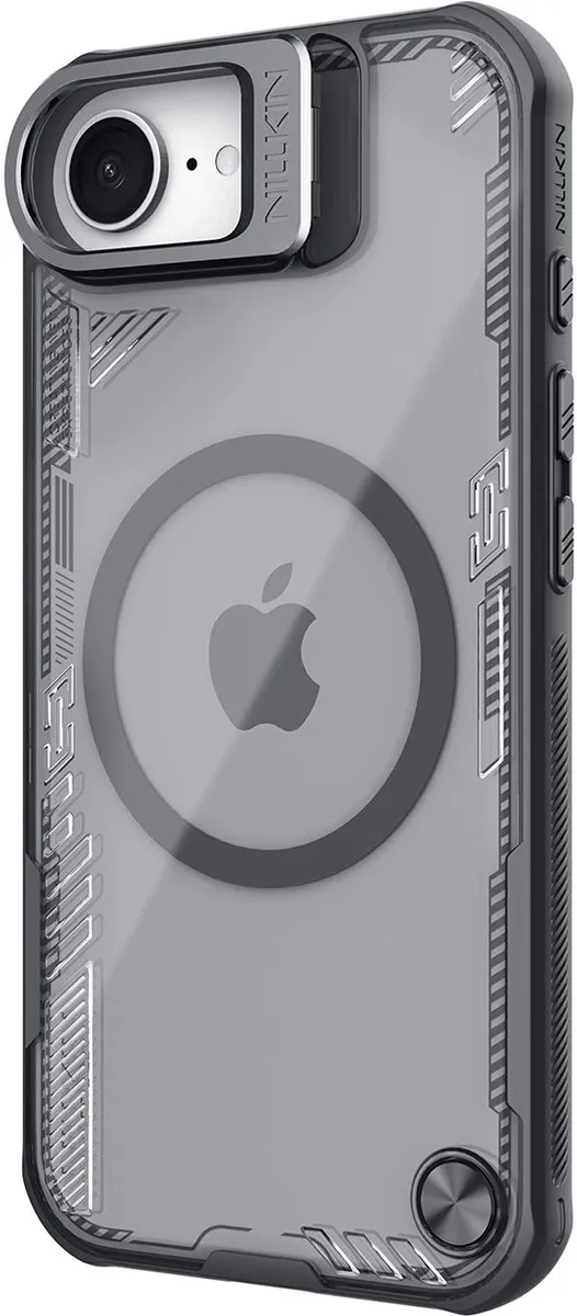 Nillkin Iceblade Prop Magnetische Hoes iPhone 16E - Zwart - afbeelding 4 van 6