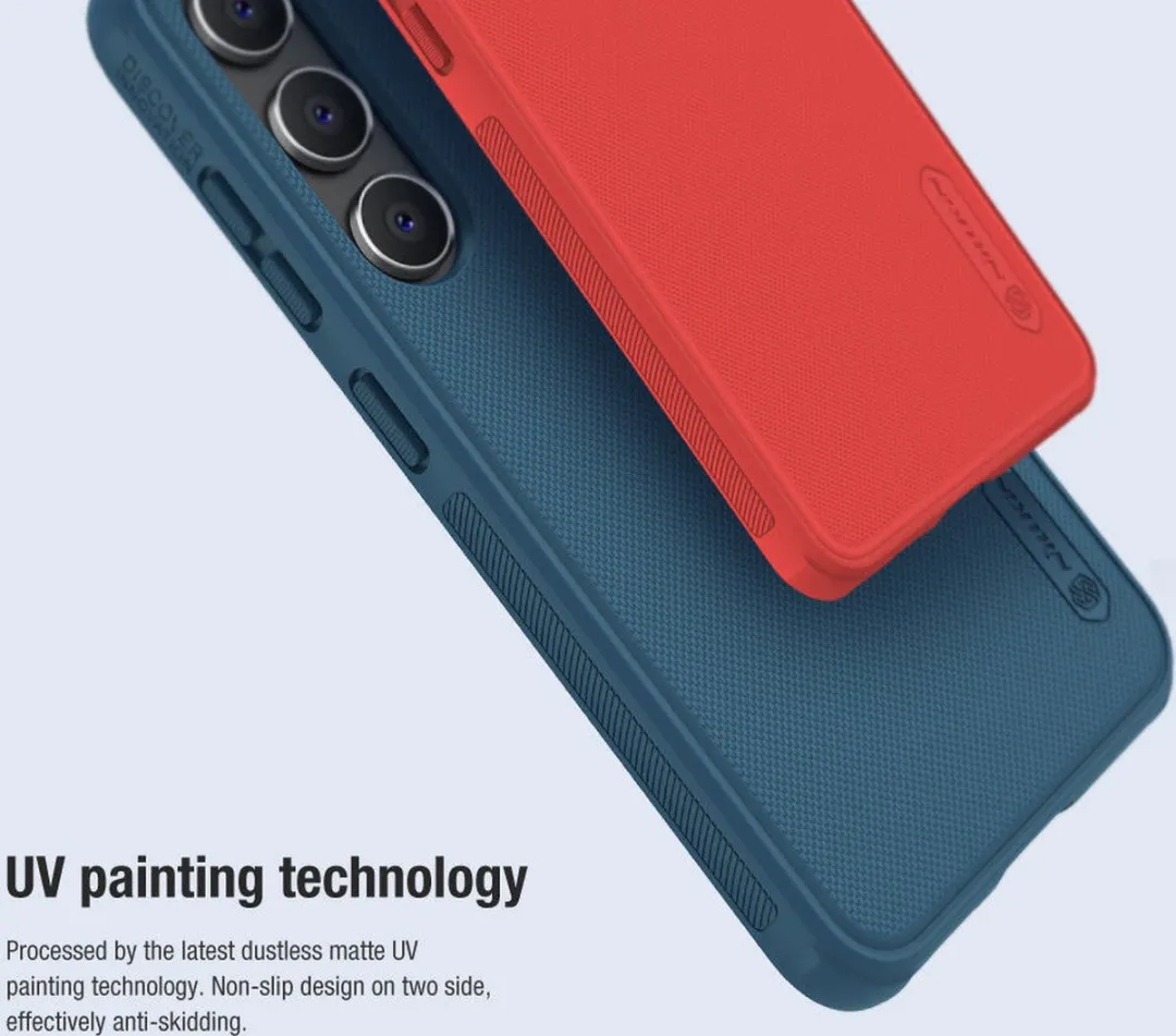 Nillkin Telefoonhoesje Samsung Galaxy S23 Plus - Frosted Shield Pro - Rood