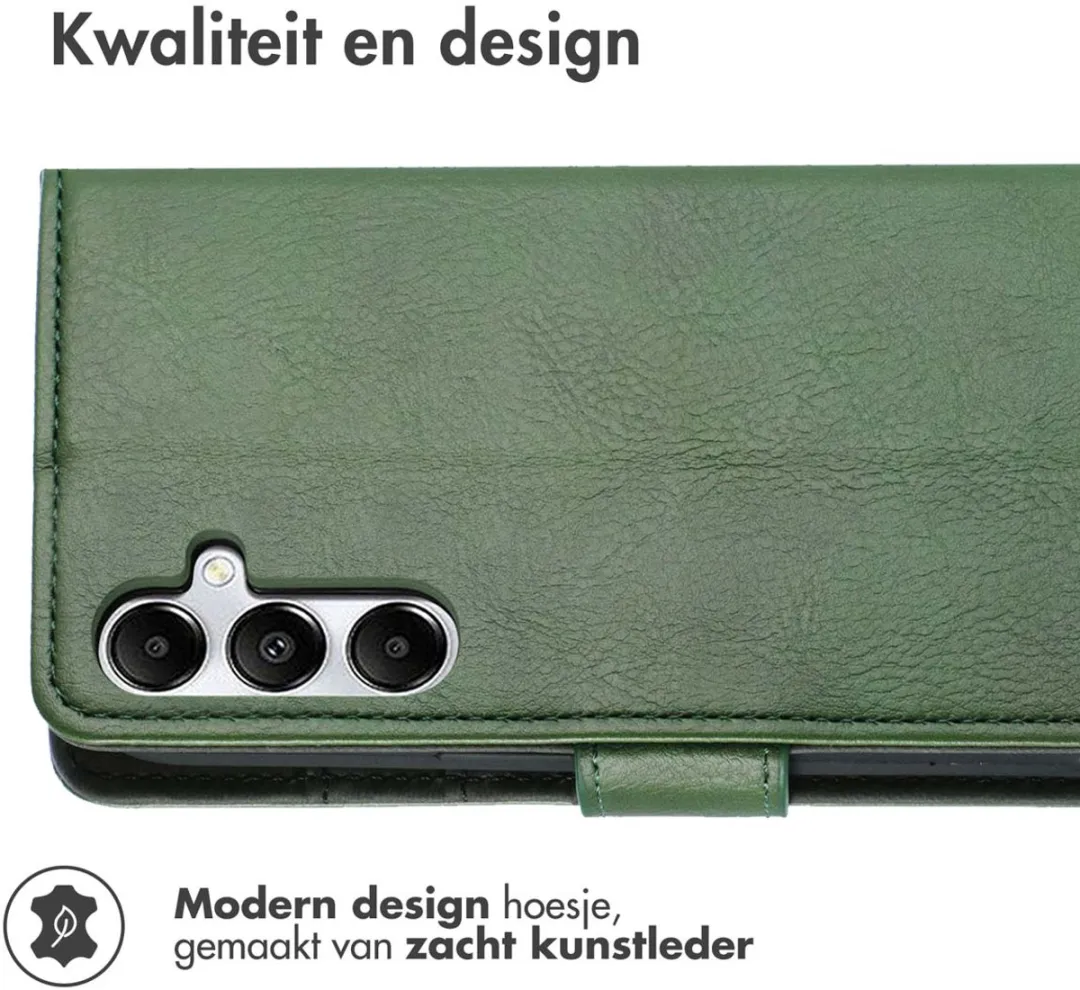 Imoshion Hoesje Samsung Galaxy A55 - Groen - 3 Pasjes