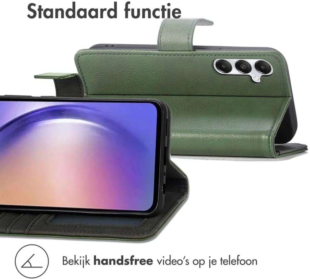 Imoshion Hoesje Samsung Galaxy A55 - Groen - 3 Pasjes