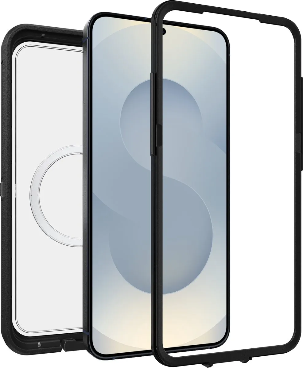 OtterBox Defender XT Magnets Case Samsung Galaxy S25 Plus - Zwart/Transparant