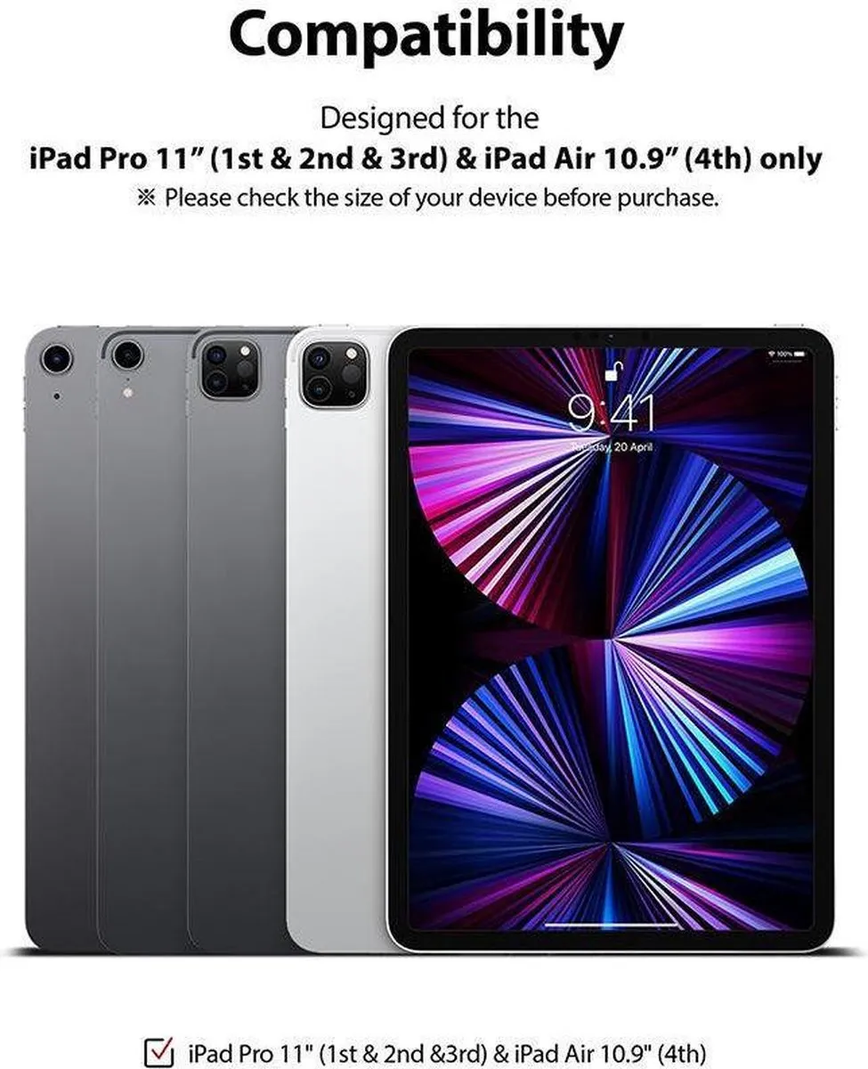 Ringke Paper Touch Hard Screen Protector iPad Air 10.9/Pro 11 - Transparant