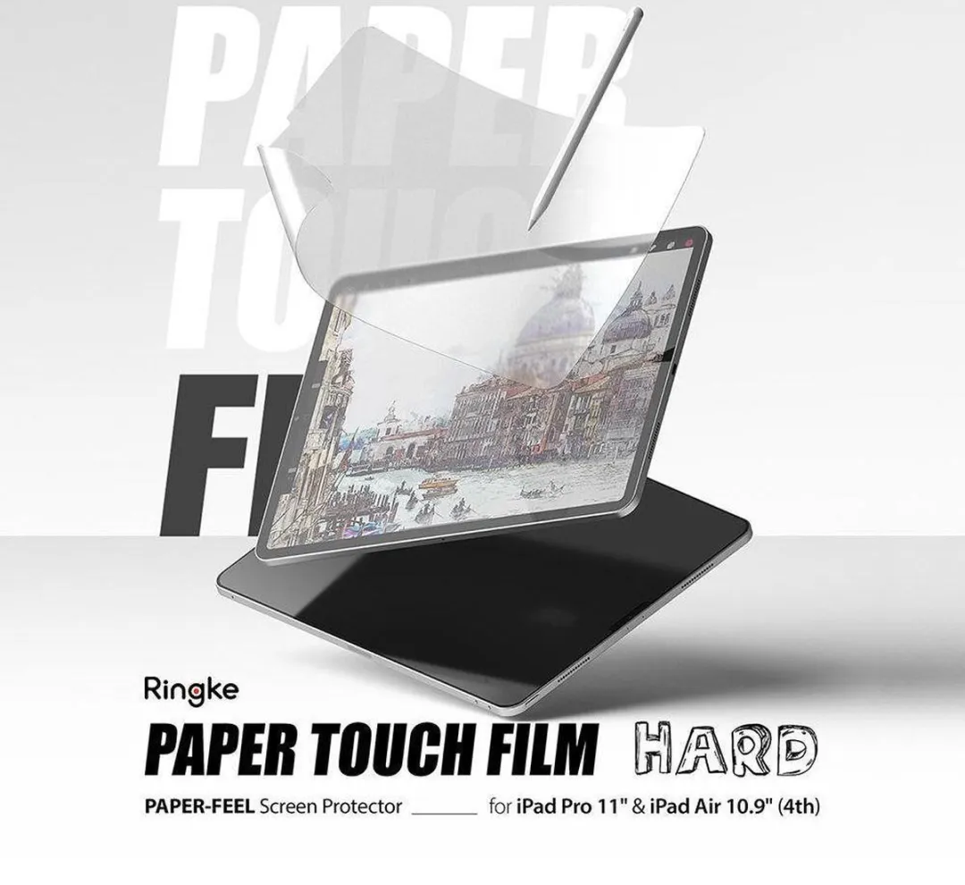Ringke Paper Touch Hard Screen Protector iPad Air 10.9/Pro 11 - Transparant