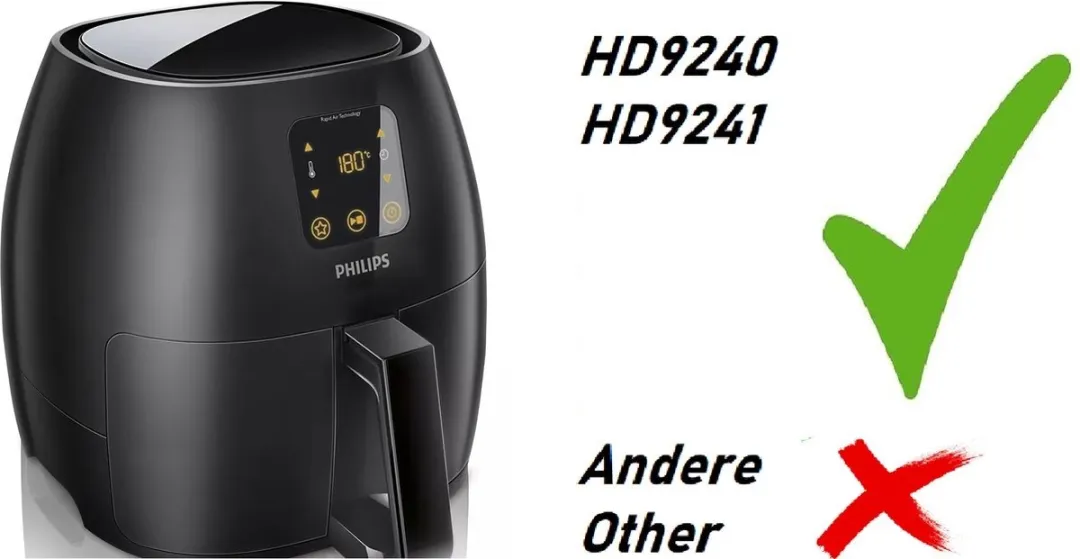 Philips Avance Airfryer Grillpan HD9911/90 - Zwart