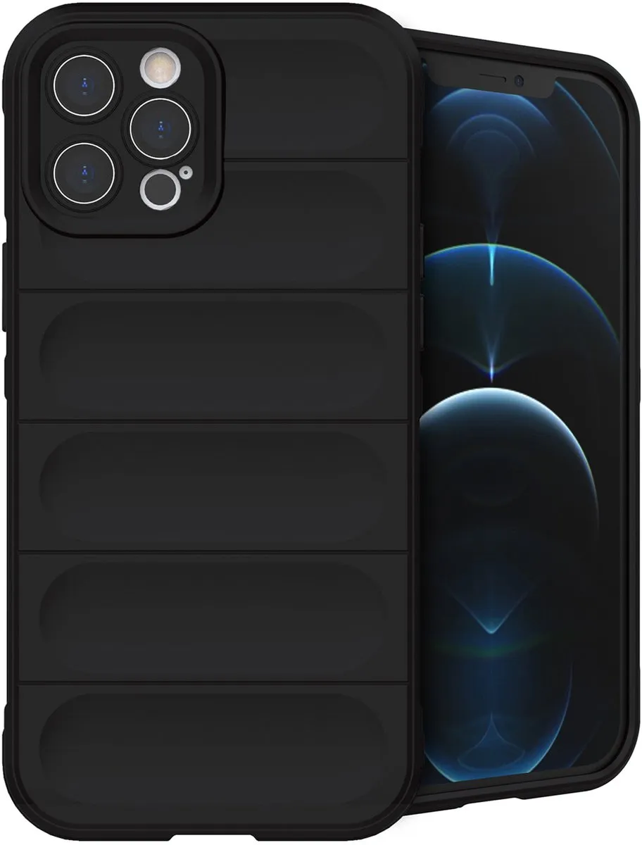 Imoshion Hoesje iPhone 12 Pro Max - Zwart