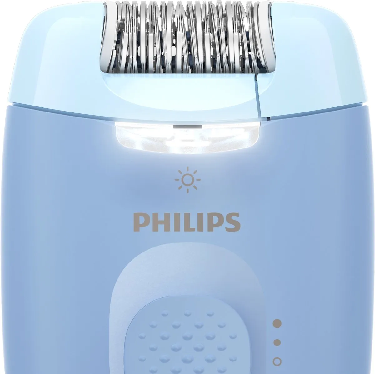 Philips Series 4000 Epilator en scheerapparaat - langdurig haarvrij - Blauw - Met snoer en LED lamp - BRE247/00