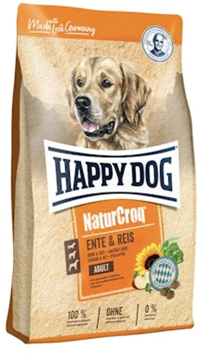 Happy Dog NaturCroq Eend & Rijst 11kg