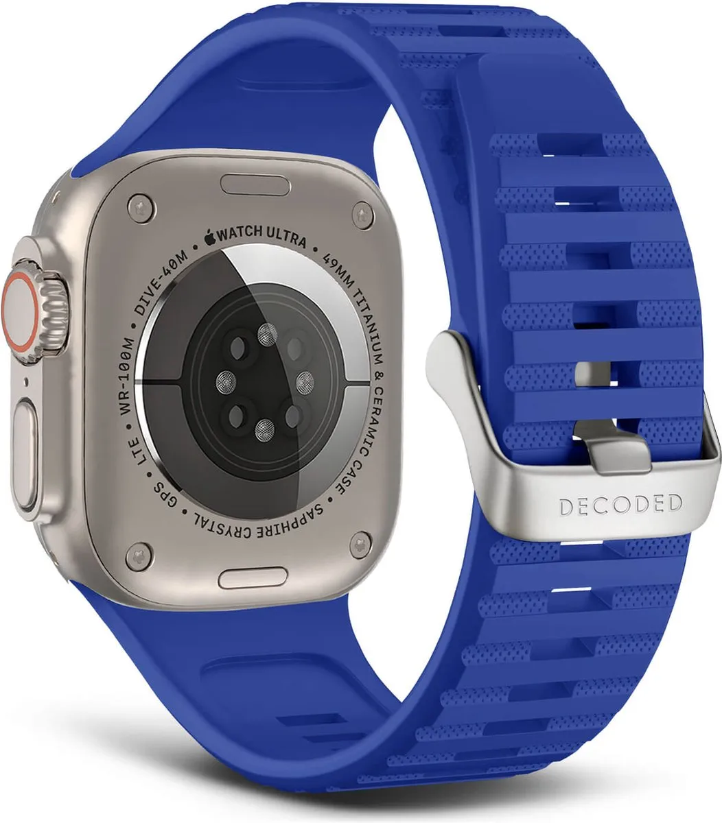 Decoded Siliconen Sportband Apple Watch