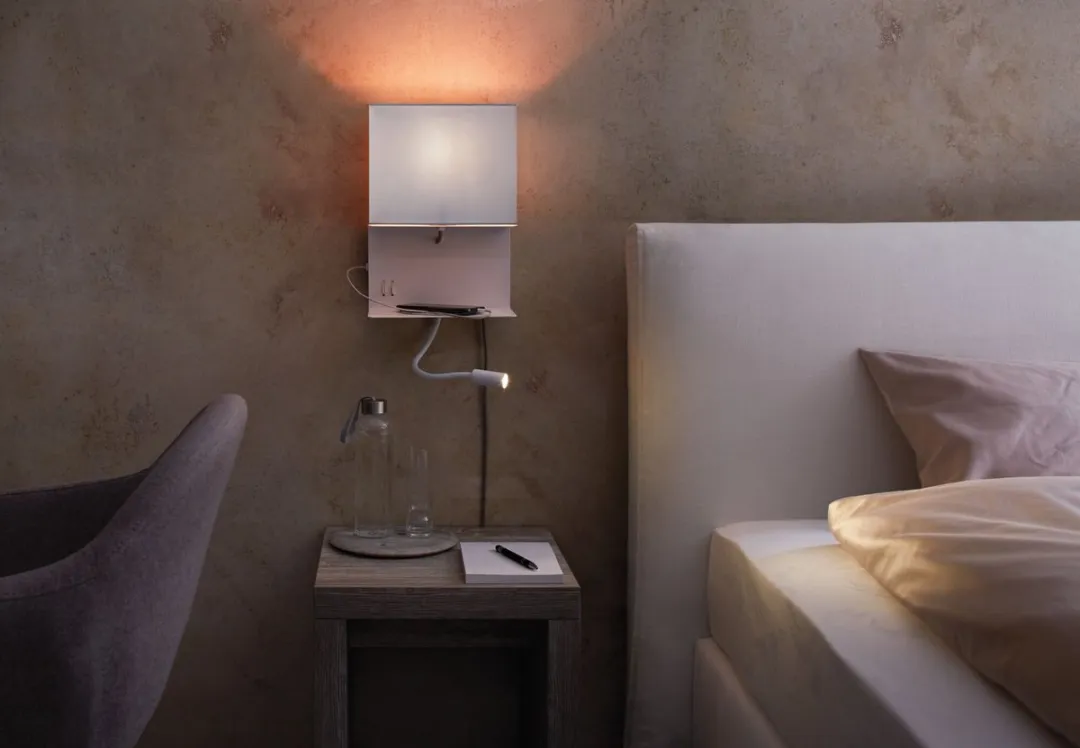 Paulmann Merani Wandlamp E27 3000K 120lm - Grijs/Wit