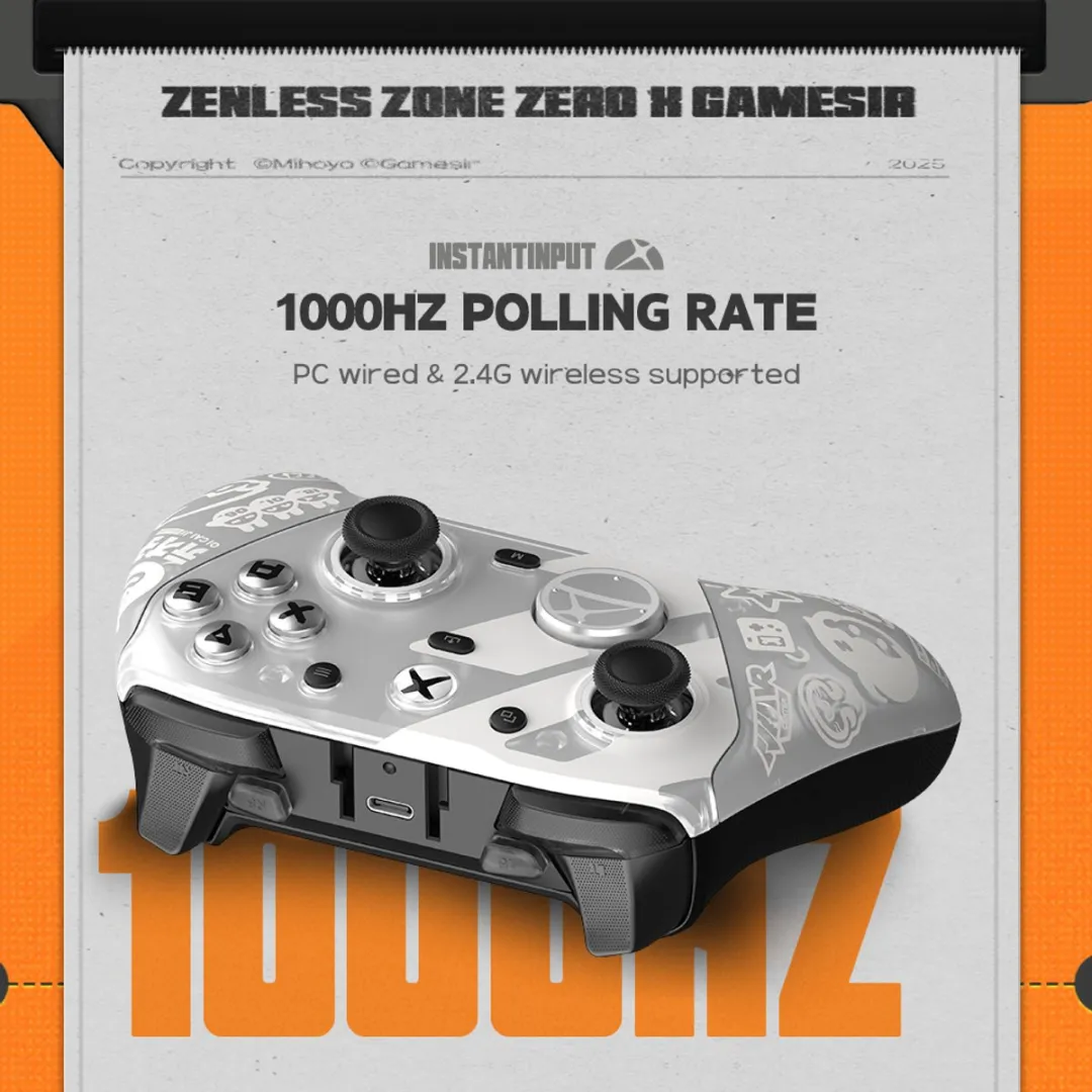 GameSir G7 Pro Draadloze Controller - Xbox Series X/S/One/Android/Windows - Transparant/Zwart - afbeelding 6 van 6